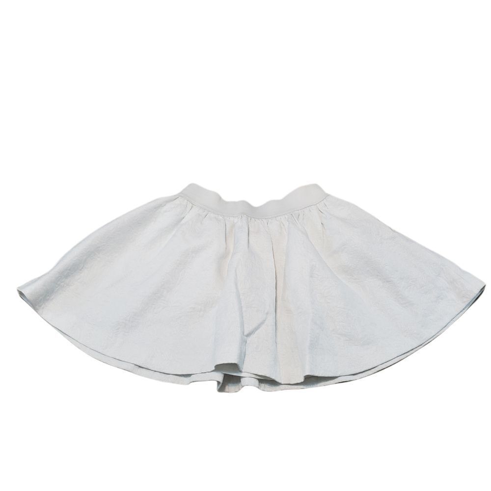 Princess Vera Wang Skirt Size Small White Lined Floral Women's Skater Skirt